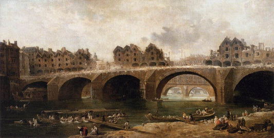 Demolition of the Houses on the Pont Notre-Dame in 1786