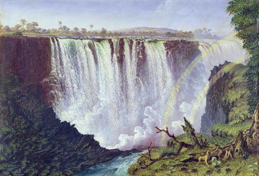 The Great Western Fall Victoria Falls 1862