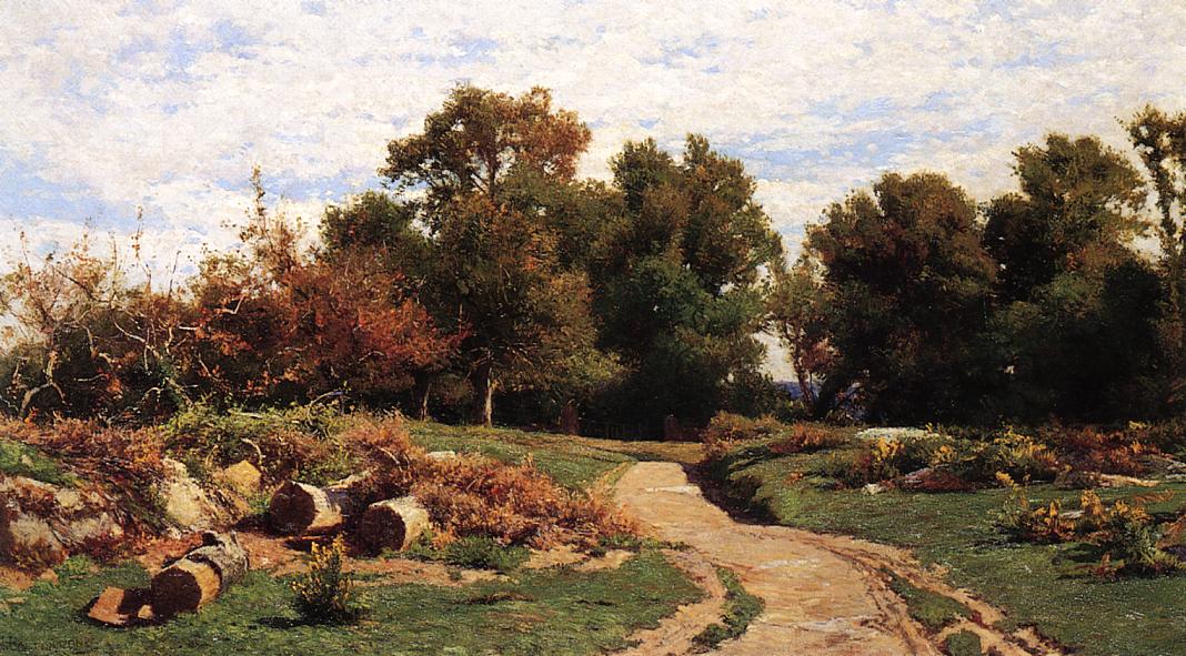 A Country Path In Summer