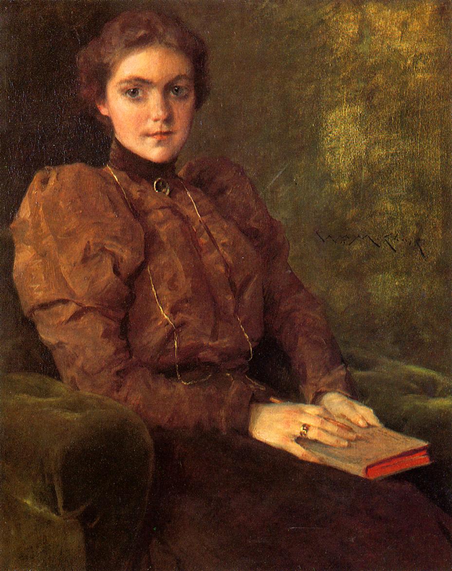 A Lady In Brown