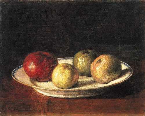 A Plate Of Apples