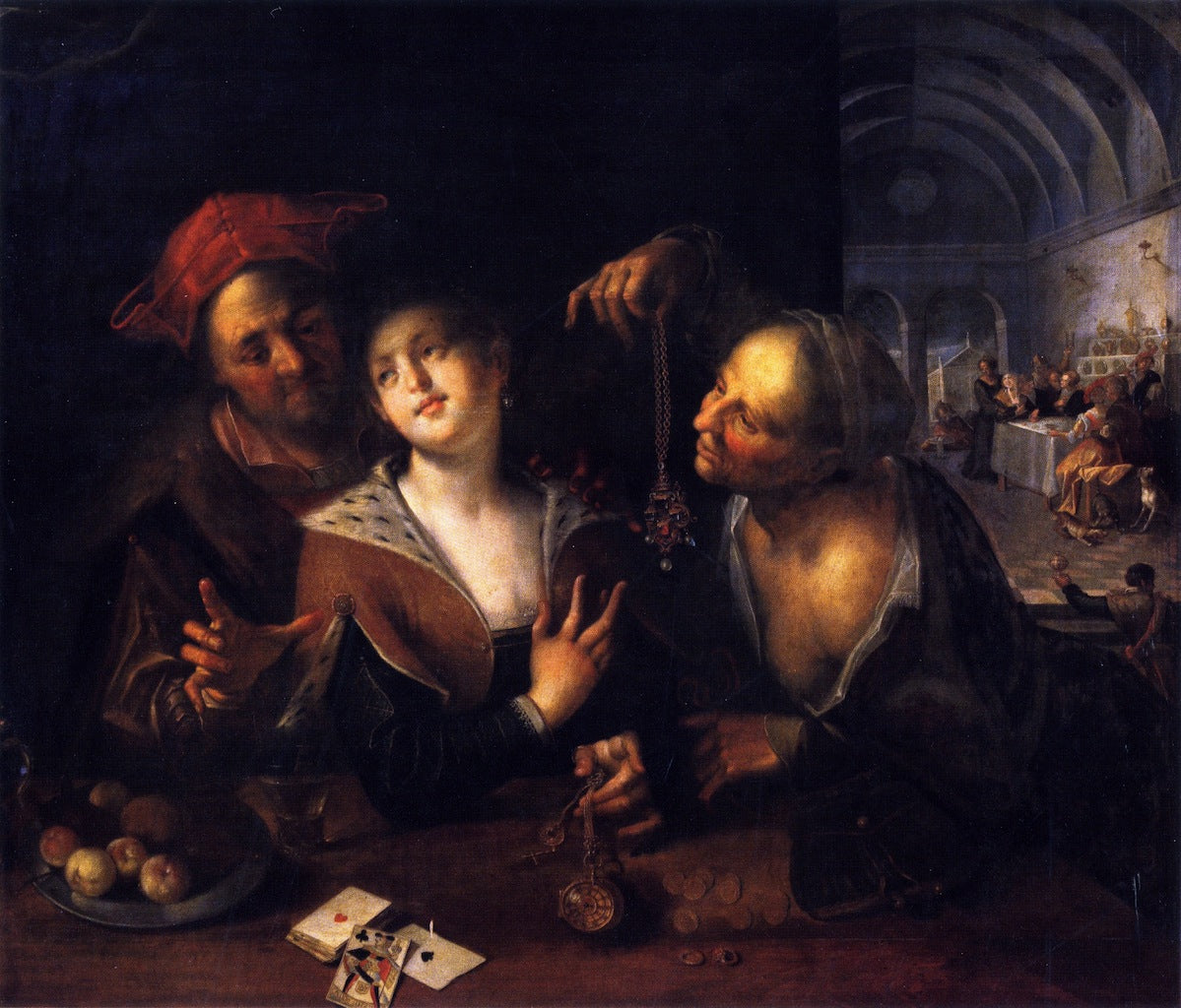 A Procuress with a Couple