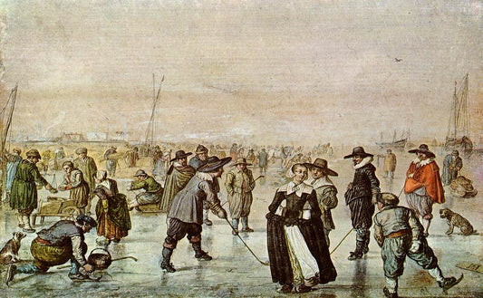 A Scene On The Ice b