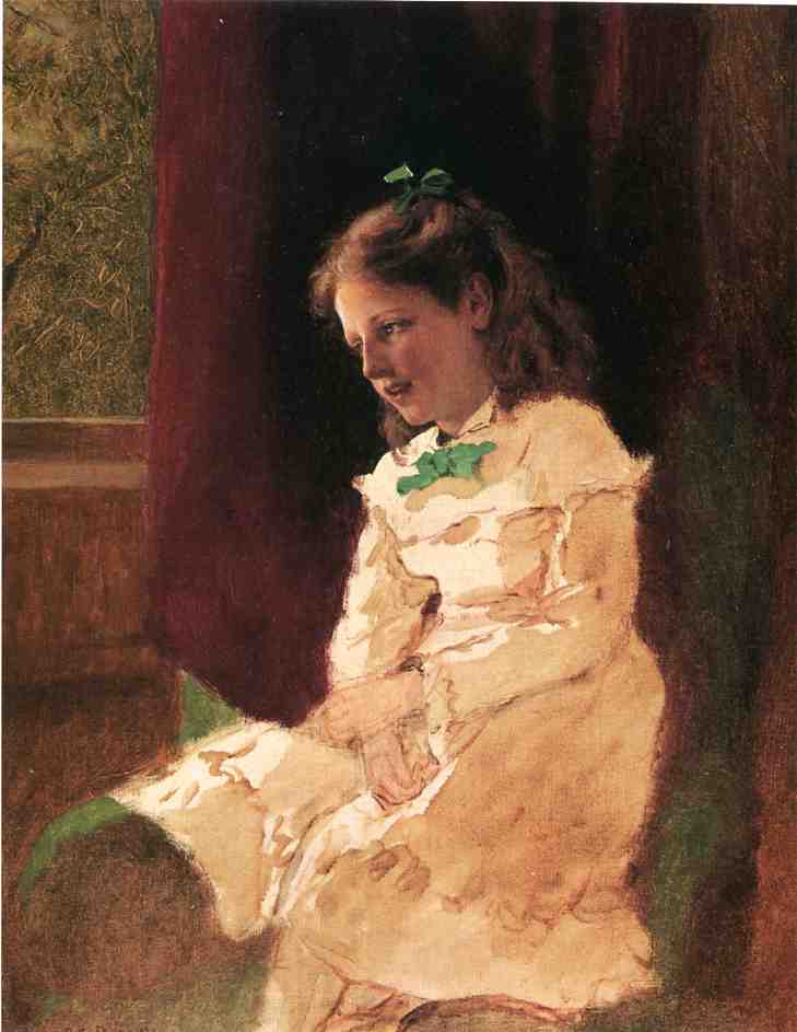 A Young Girl by the Window