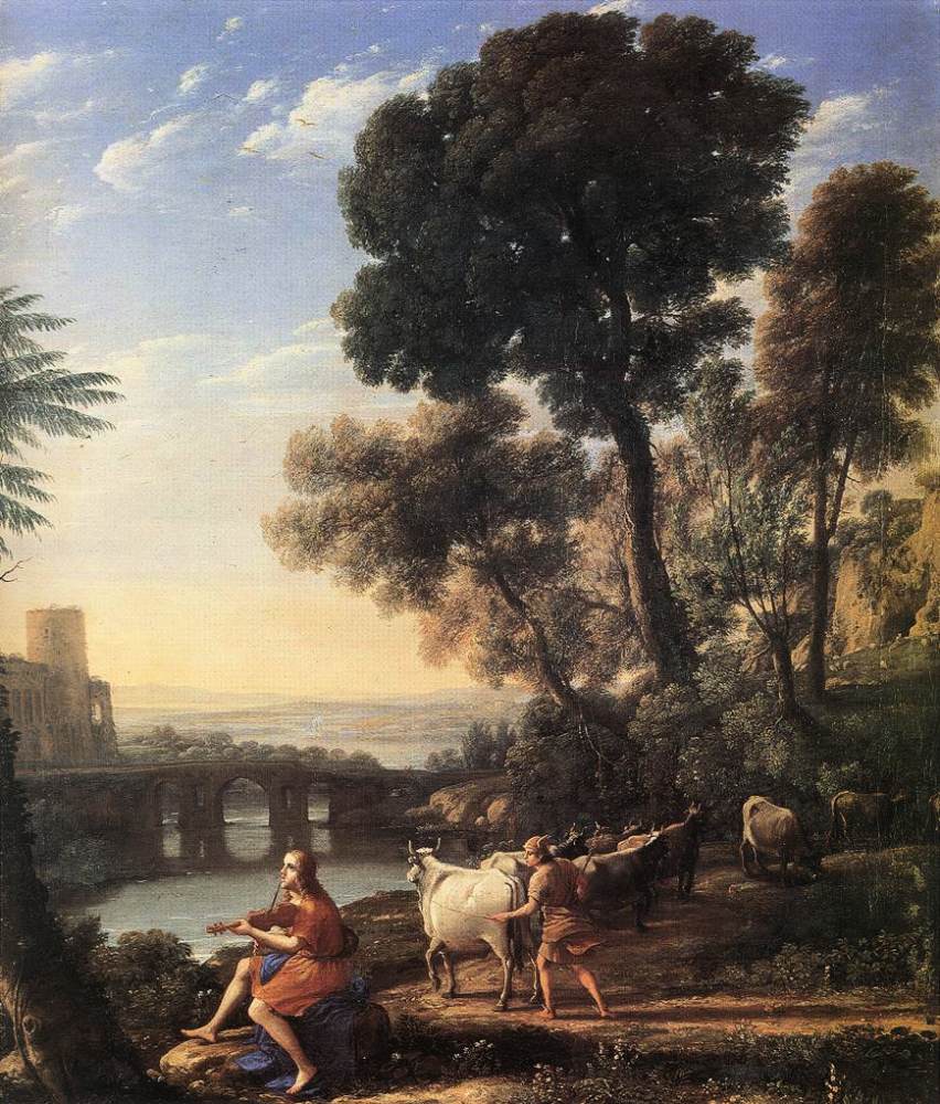 Landscape with Apollo Guarding the Herds of Admetus