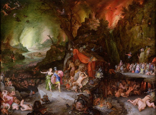 Aeneas and the Sibyl in the Underworld 1598