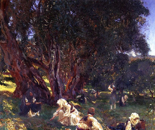 Albanian Olive Pickers