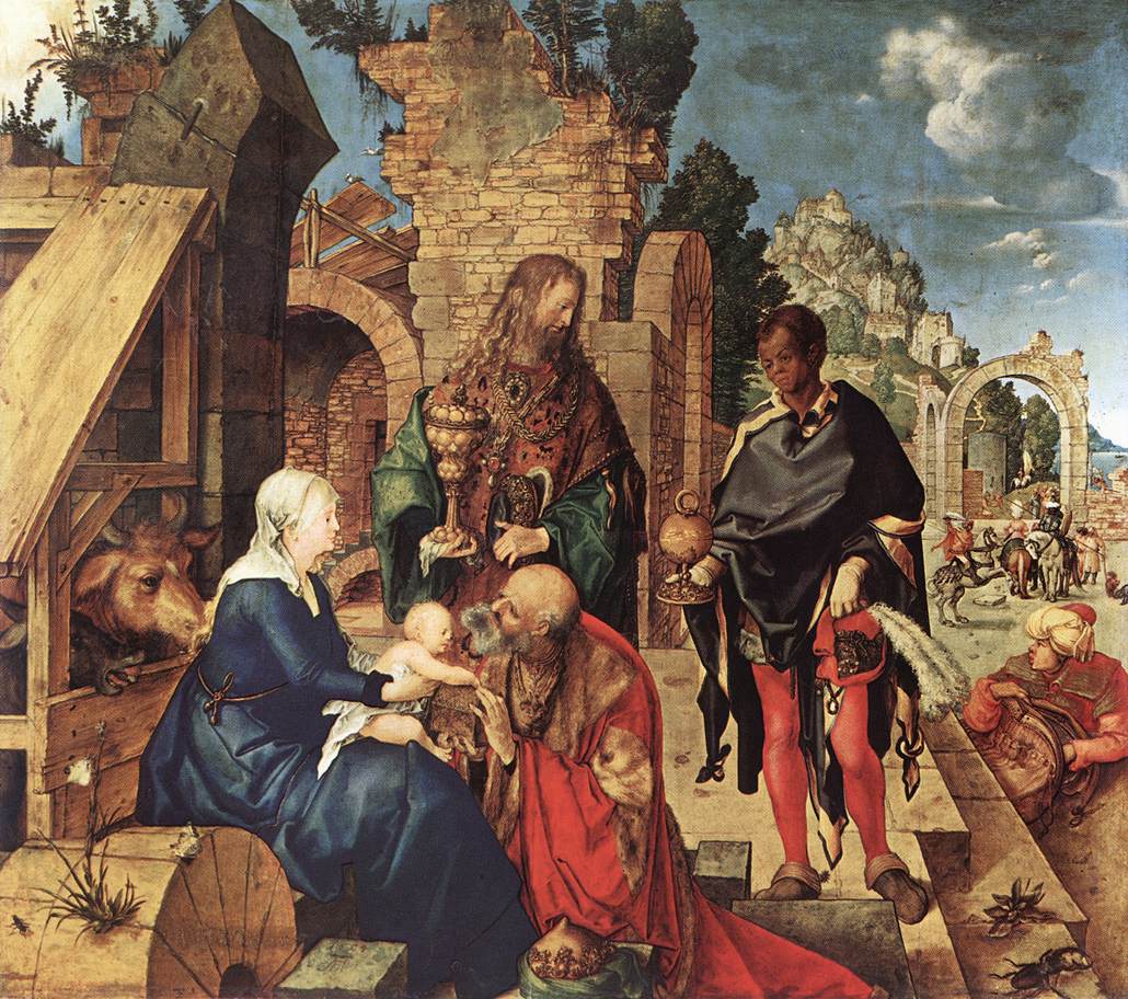 Adoration of the magi durer