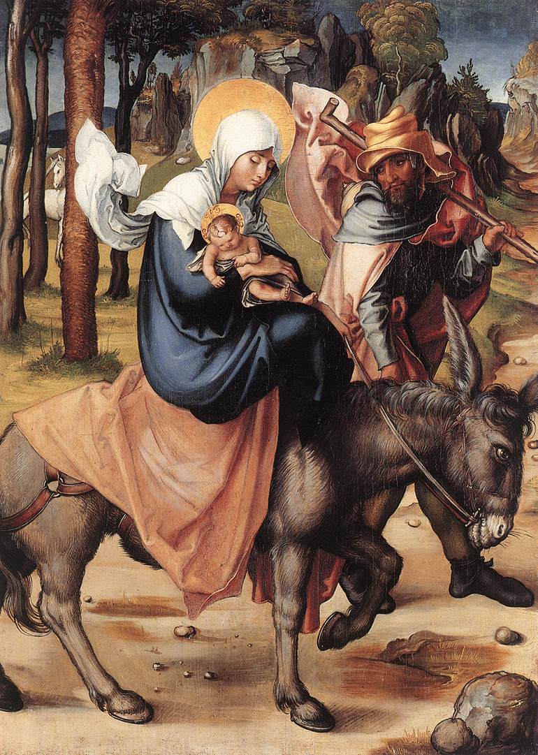 The Seven Sorrows of the Virgin The Flight into Egypt