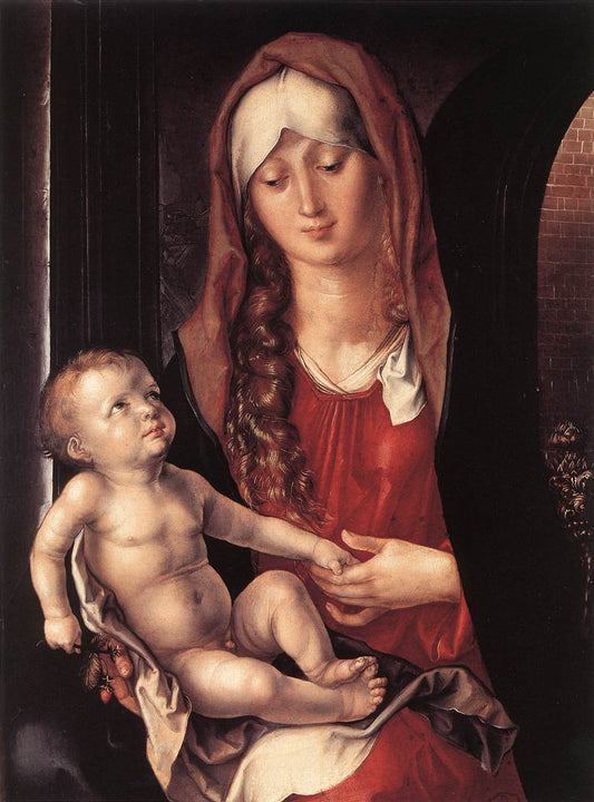 Virgin and Child before an Archway