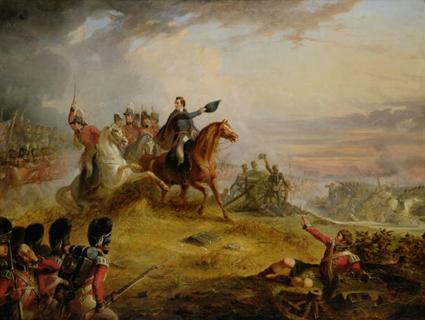 An Incident at the Battle of Waterloo in 1815