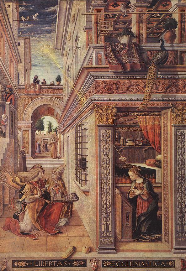 Annunciation With Saint Emidius