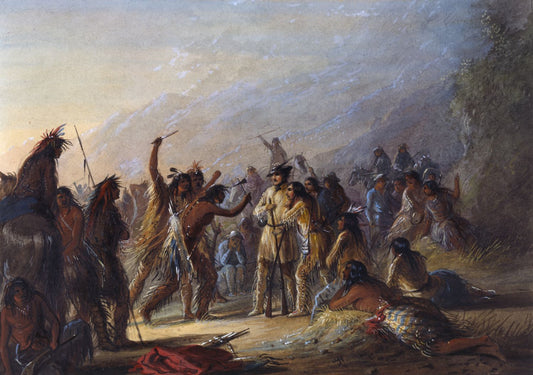 Attack by Crow Indians