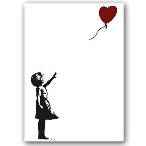 Banksy Balloon Heart Girl