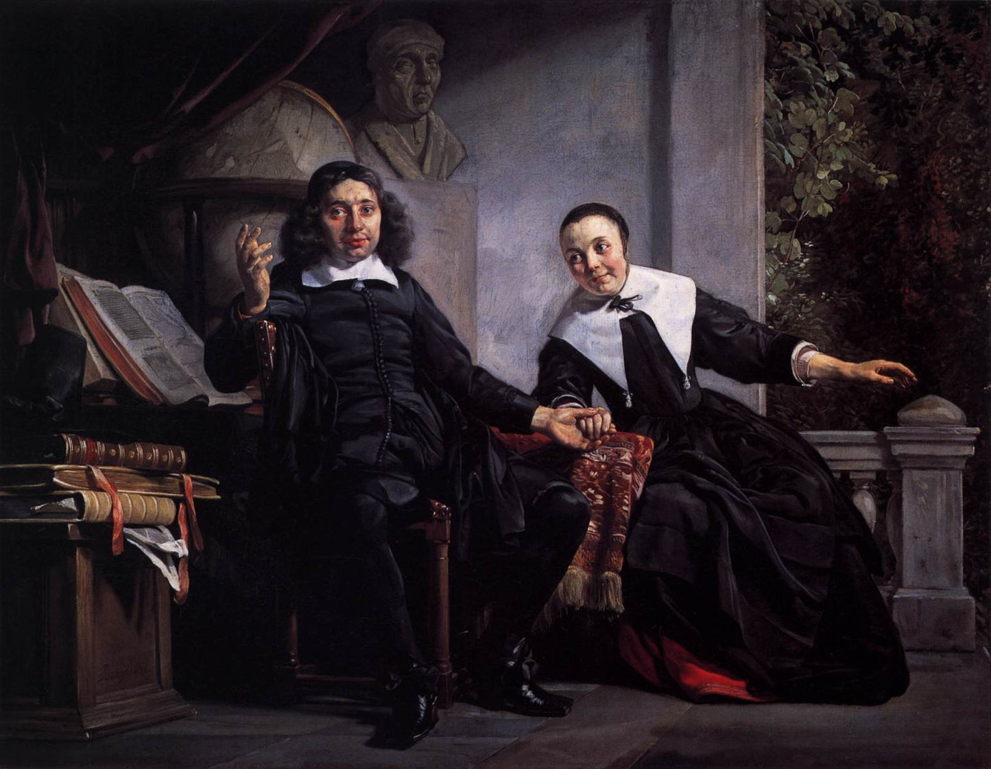 Haarlem Printer Abraham Casteleyn and His Wife Margarieta van Bancken