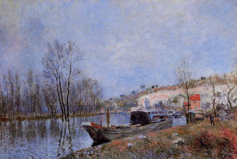 Banks of the Loing Towards Moret