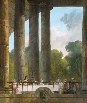 Banquet in Temple Ruins