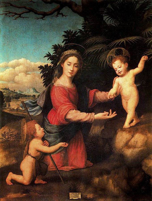 Virgin and Child with the Infant St John the Baptist