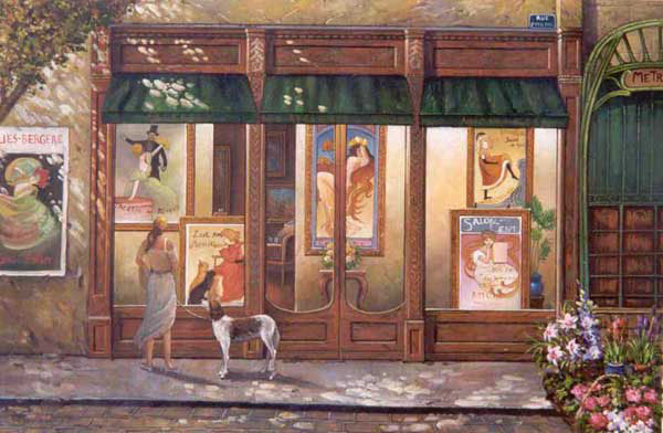 Bar Storefront Paintings N008