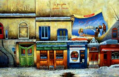 Bar Storefront Paintings N080