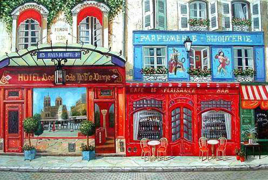 Bar Storefront Paintings N186