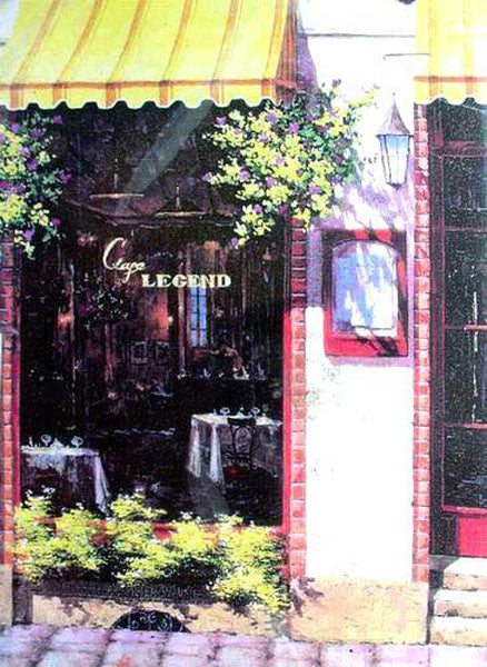 Bar Storefront Paintings N196