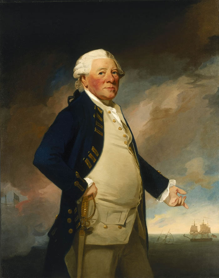 Portrait of Vice-Admiral Sir Hyde Parker, 5th Baronet