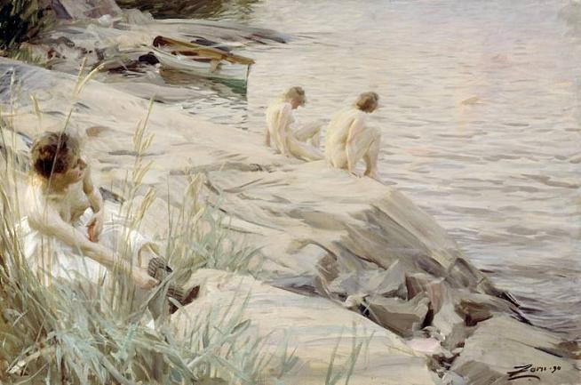 Bathing Girls