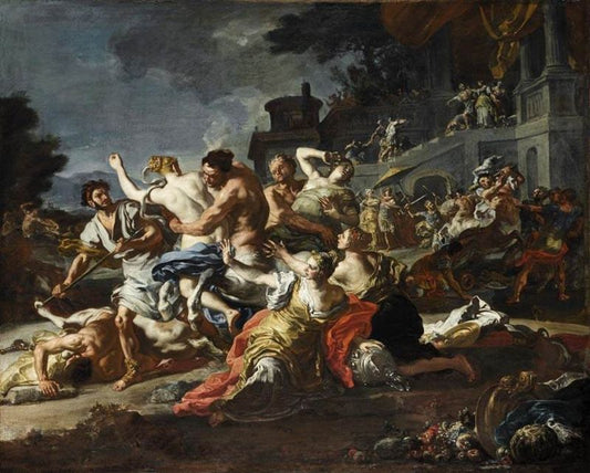 Battle Between Lapiths and Centaurs