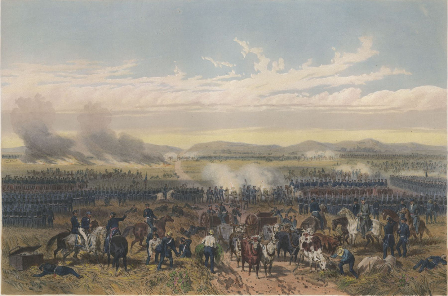 Battle of Palo Alto near Brownsville