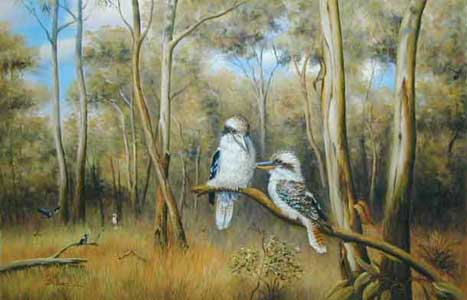 Birds Paintings N074