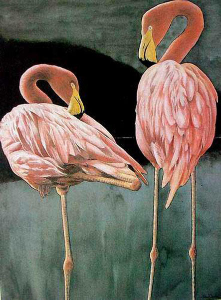 Birds Paintings N180