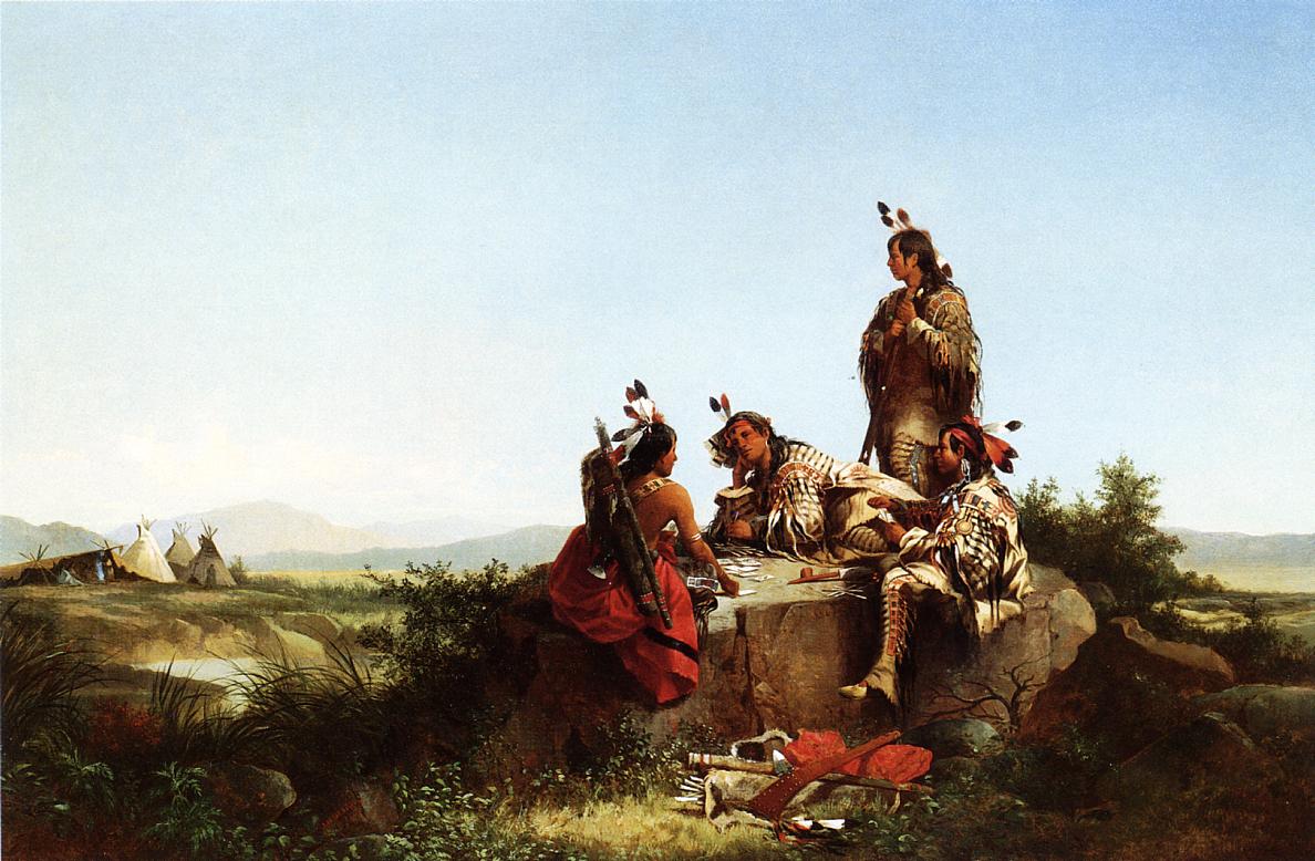 Blackfeet Card Players