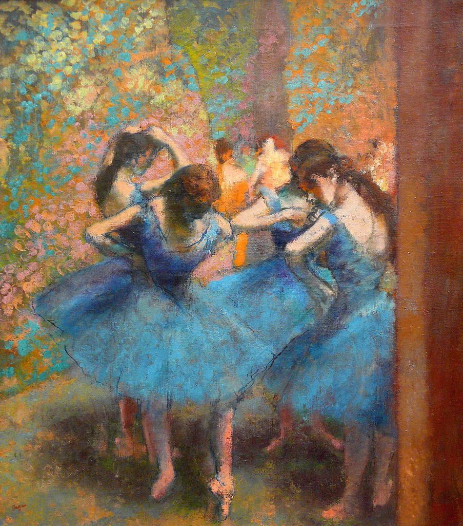 Blue Dancers