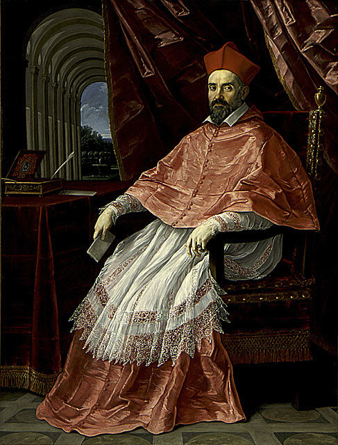 Portrait of Cardinal Roberto Ubaldino - Papal Legate to Bologna