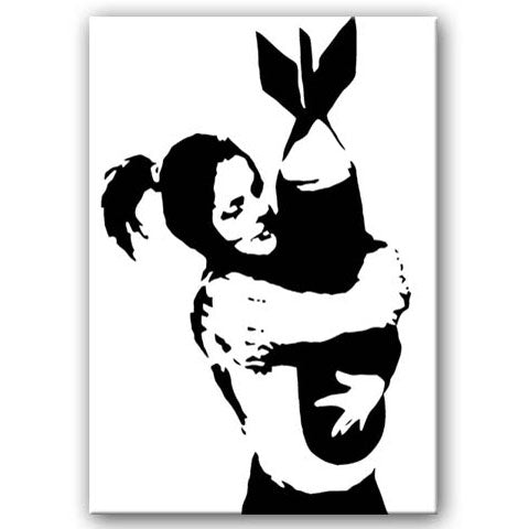 Banksy Bomb Hugger