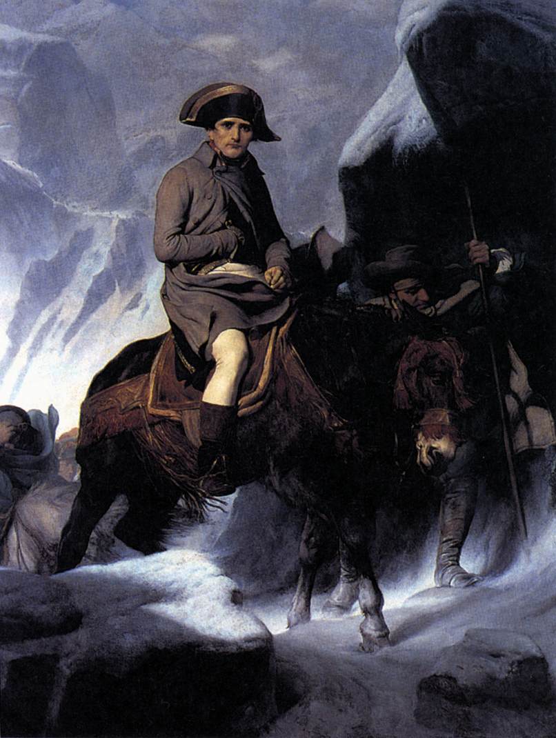 Bonaparte Crossing the Alps