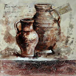 Bottle Pot Decor Art N073