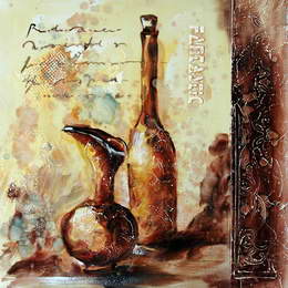 Bottle Pot Decor Art N074