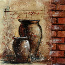 Bottle Pot Decor Art N077