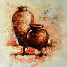 Bottle Pot Decor Art N079