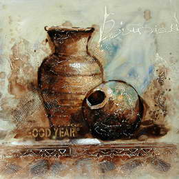 Bottle Pot Decor Art N080