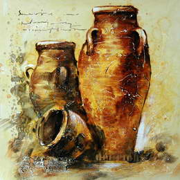 Bottle Pot Decor Art N083