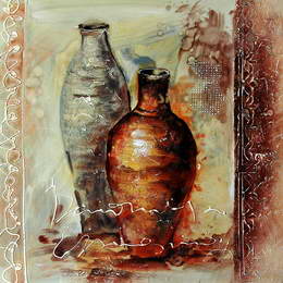 Bottle Pot Decor Art N086