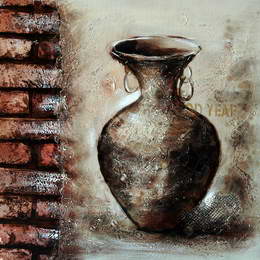 Bottle Pot Decor Art N087