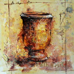 Bottle Pot Decor Art N093