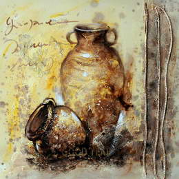 Bottle Pot Decor Art N099