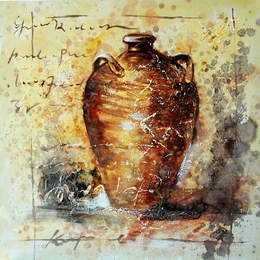 Bottle Pot Decor Art N106