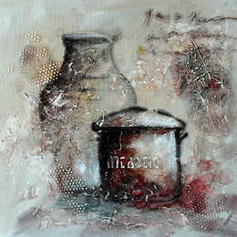 Bottle Pot Decor Art N110