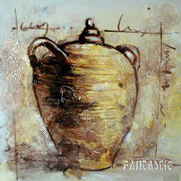 Bottle Pot Decor Art N114